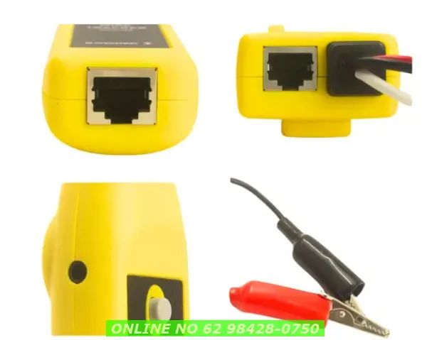 Kit zumbidor Localizador Testador Cabo E Linha Rede Rj45 E Rj11 - Foto 2