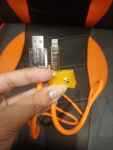 Cabo de dados iPhone 1 metro Turbo e mais resistente  - Foto 2