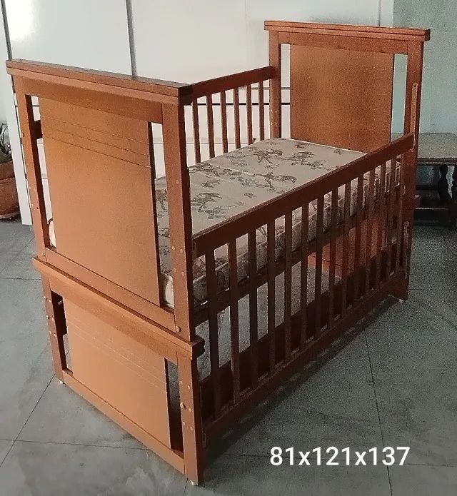 Berço Cama + Prateleira