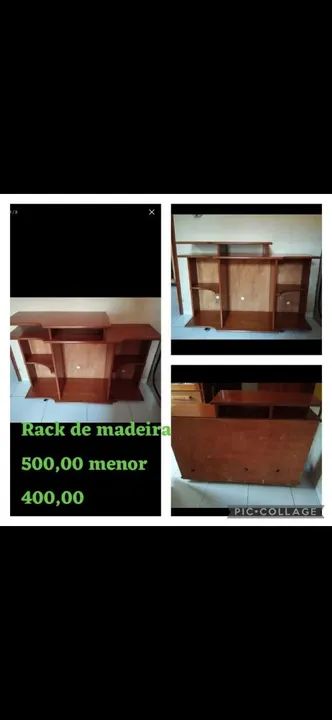 Rack de TV em Madeira Magno  - Foto 3