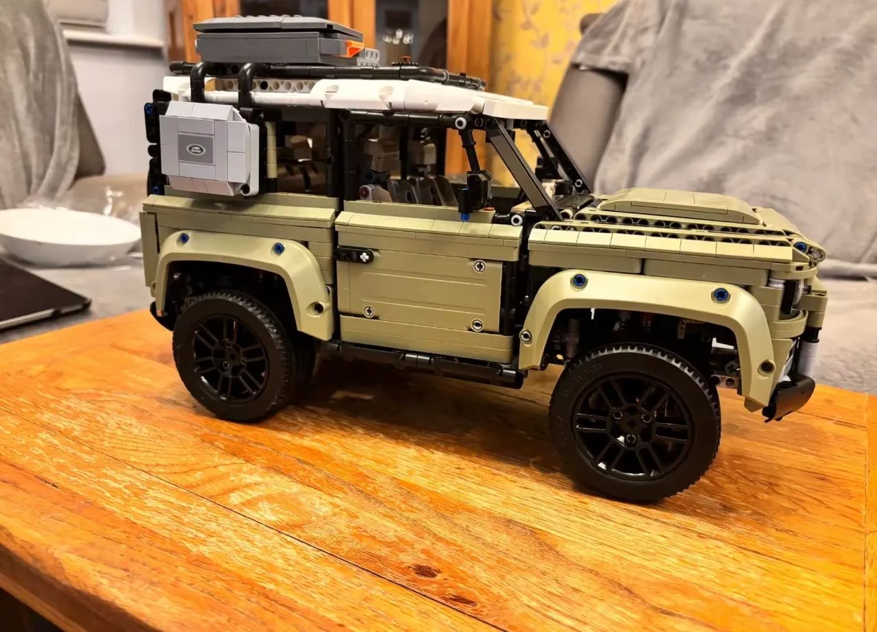 Kit Blocos Montar Land Rover Defender - 2573 Peças (Compatível com Lego) - Foto 2