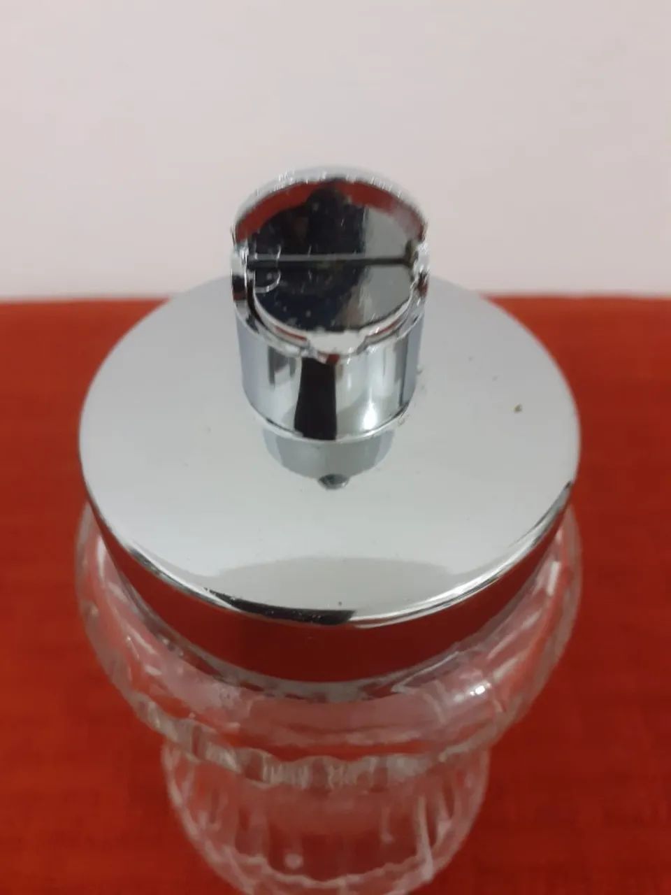 Porta Açúcar Vidro com Tampa Inox - Foto 2