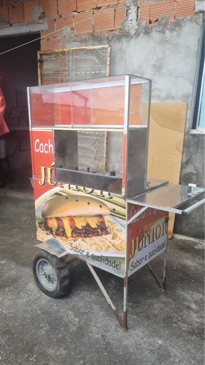 carrinho de cachorro quente 