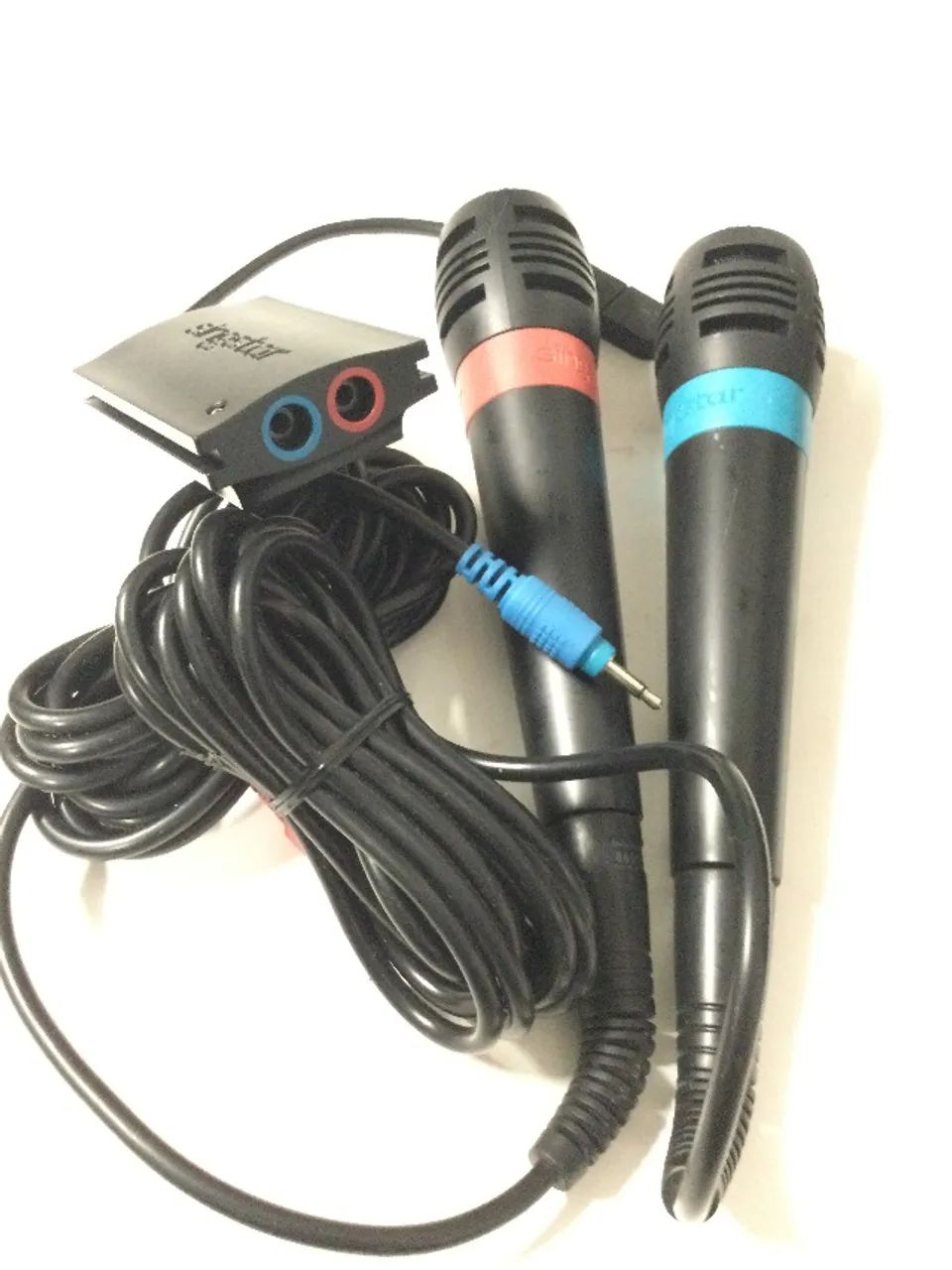 Adaptador usb singstar original, conversor de microfone para ps2 ps3 modelo SCEH-0001 adap