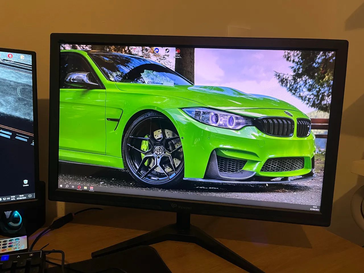 Monitor Viewpro Mwv21  21''5 Led Com Hdmi Vga Vesa Preto - Foto 2