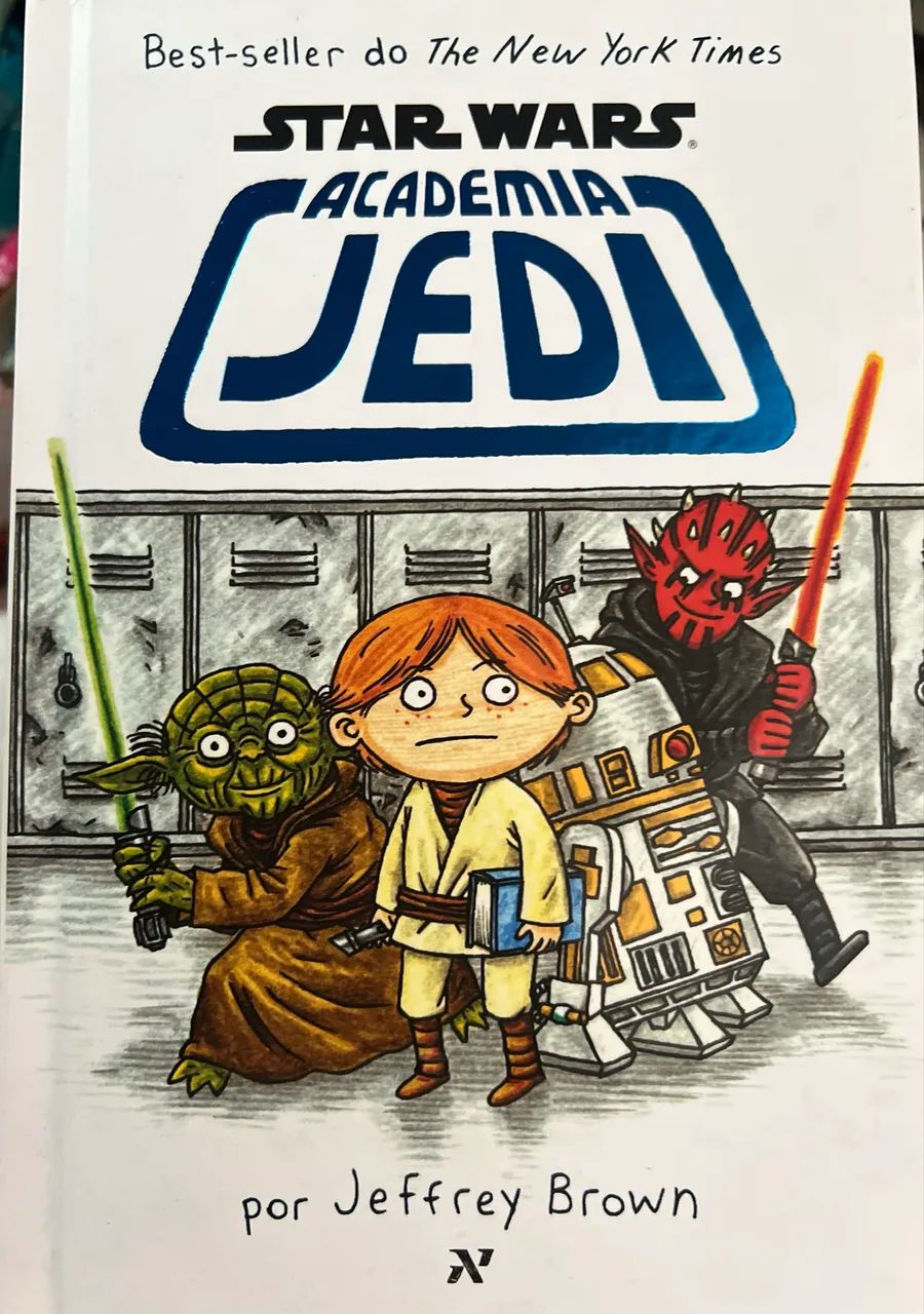 4 Hq Quadrinho de Star Wars: 2 vol Academia Jedi, Darth Vader e filho, princesinha - Foto 2