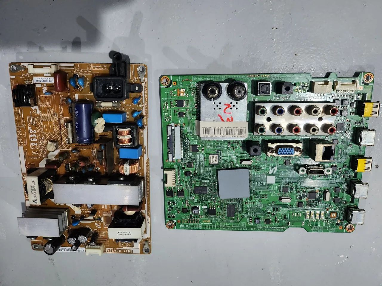 Placas da tv Samsung, LN32D550K1G,funcionando 