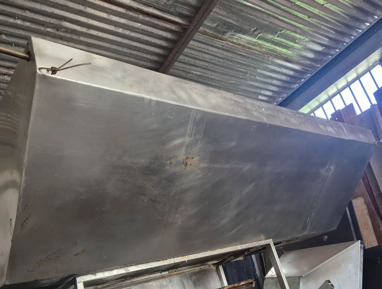 Coifa Industrial em Aço Inoxidável ?<br>