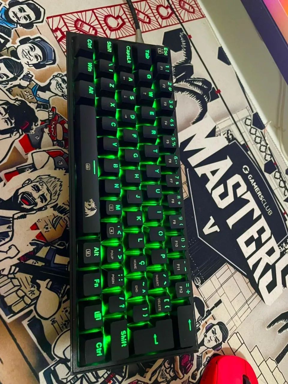 Teclado Gamer Redragon Fizz 60% - Foto 3