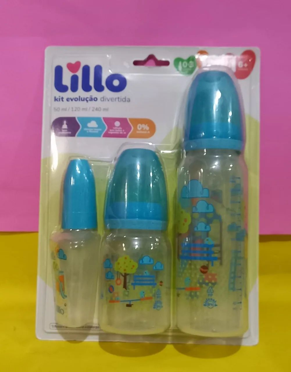 Kit de Mamadeiras Lillo - 3 unidades  - Foto 3