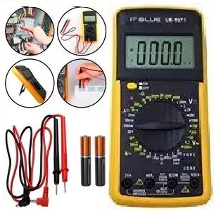 Multímetro Digital Profissional Capacímetro Bateria Portátil63824102519939121