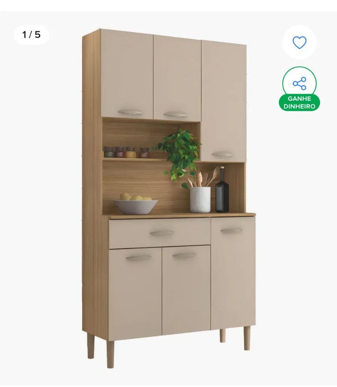 Armário de cozinha novo em oferta 
