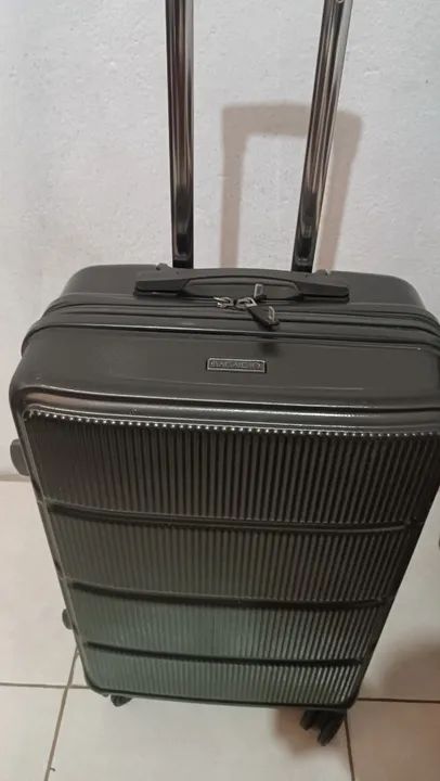Mala de viagem 23Kg - Preta - Foto 3