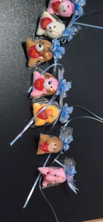 Ursinhos de Pelúcia ( chaveiro ) valor unitário - Foto 4