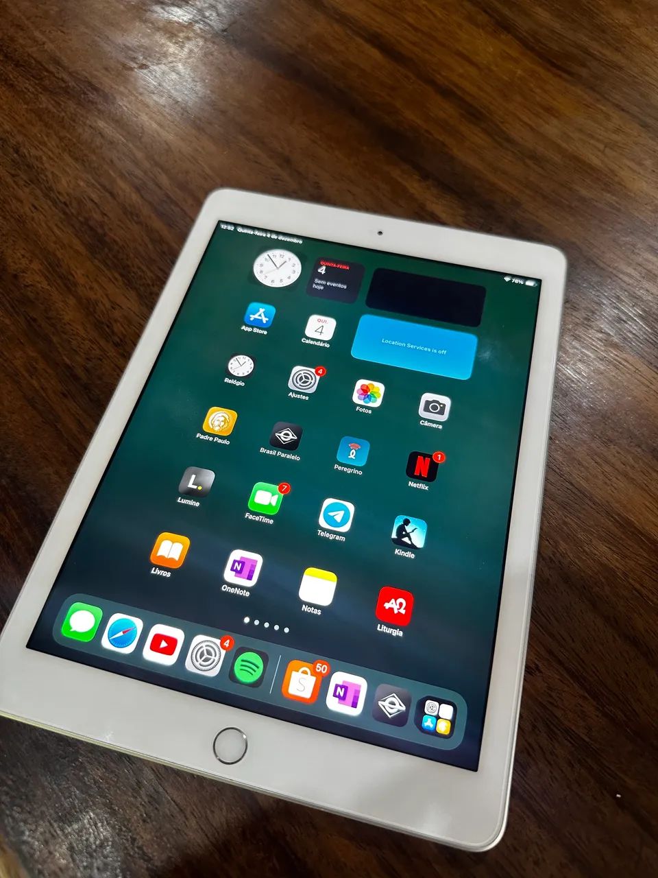 iPad 6 geração 128 gb - PROMOÇÃO super conservado , zerado e bateria ótima  - Foto 4