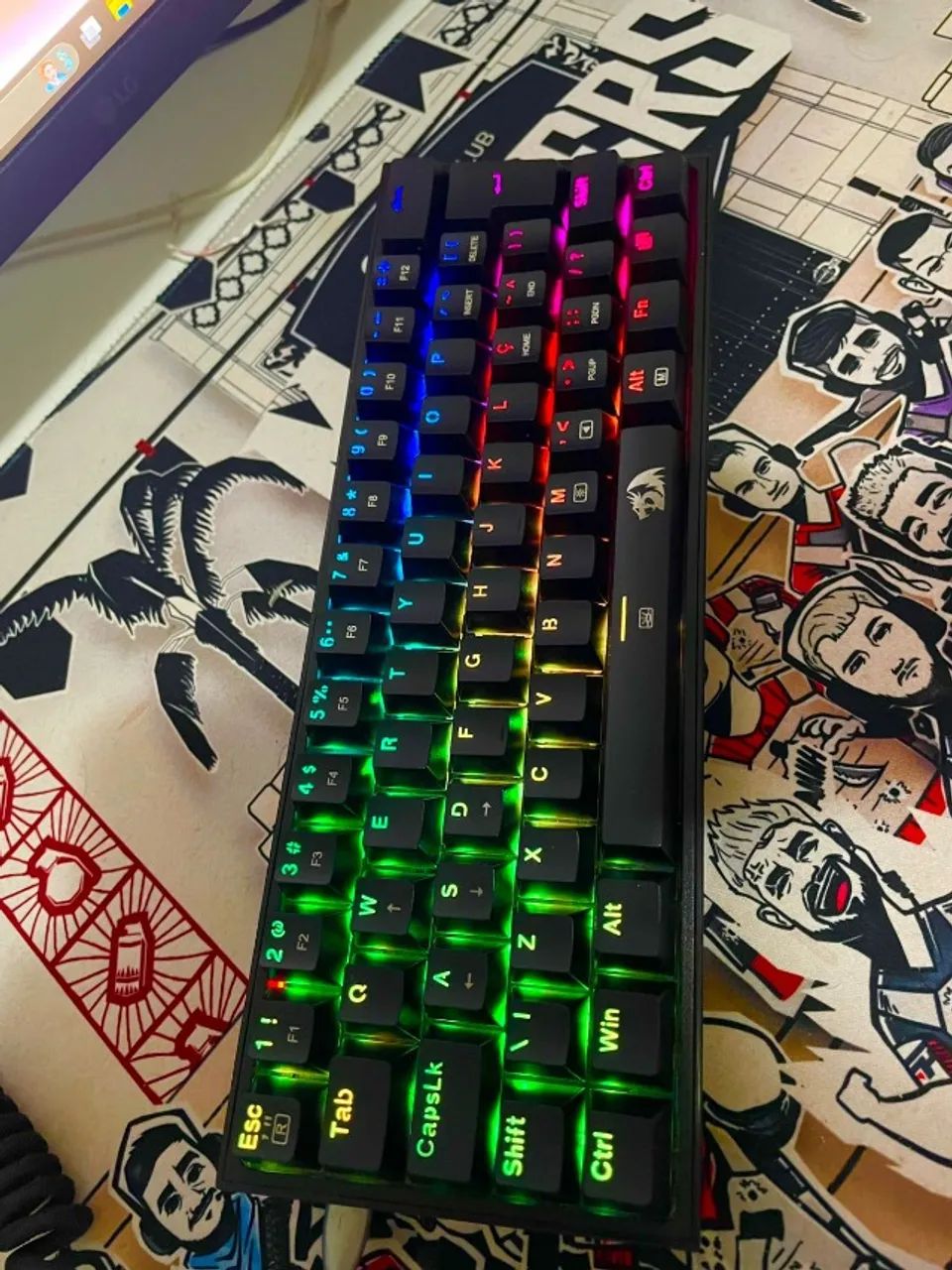 Teclado Gamer Redragon Fizz 60%