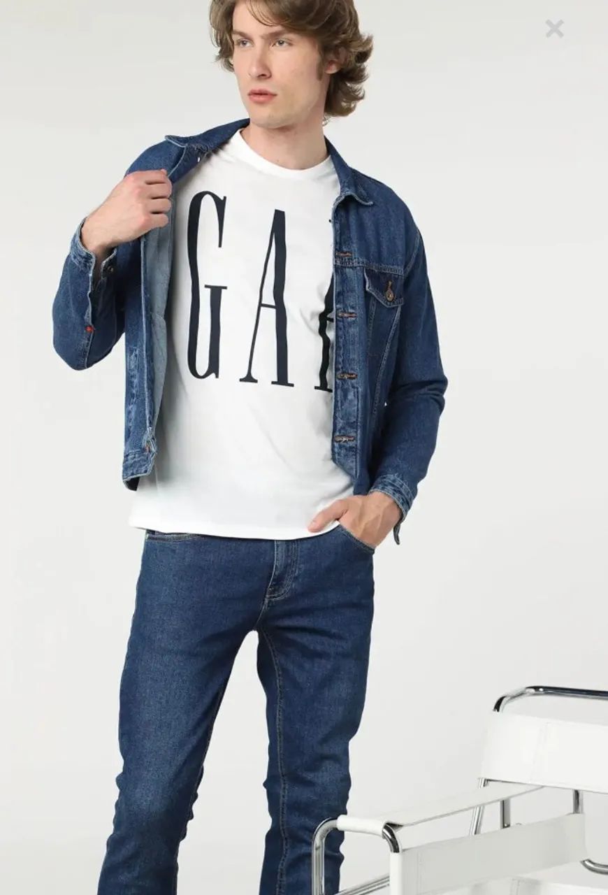 Camiseta GAP Logo Branca - Foto 2