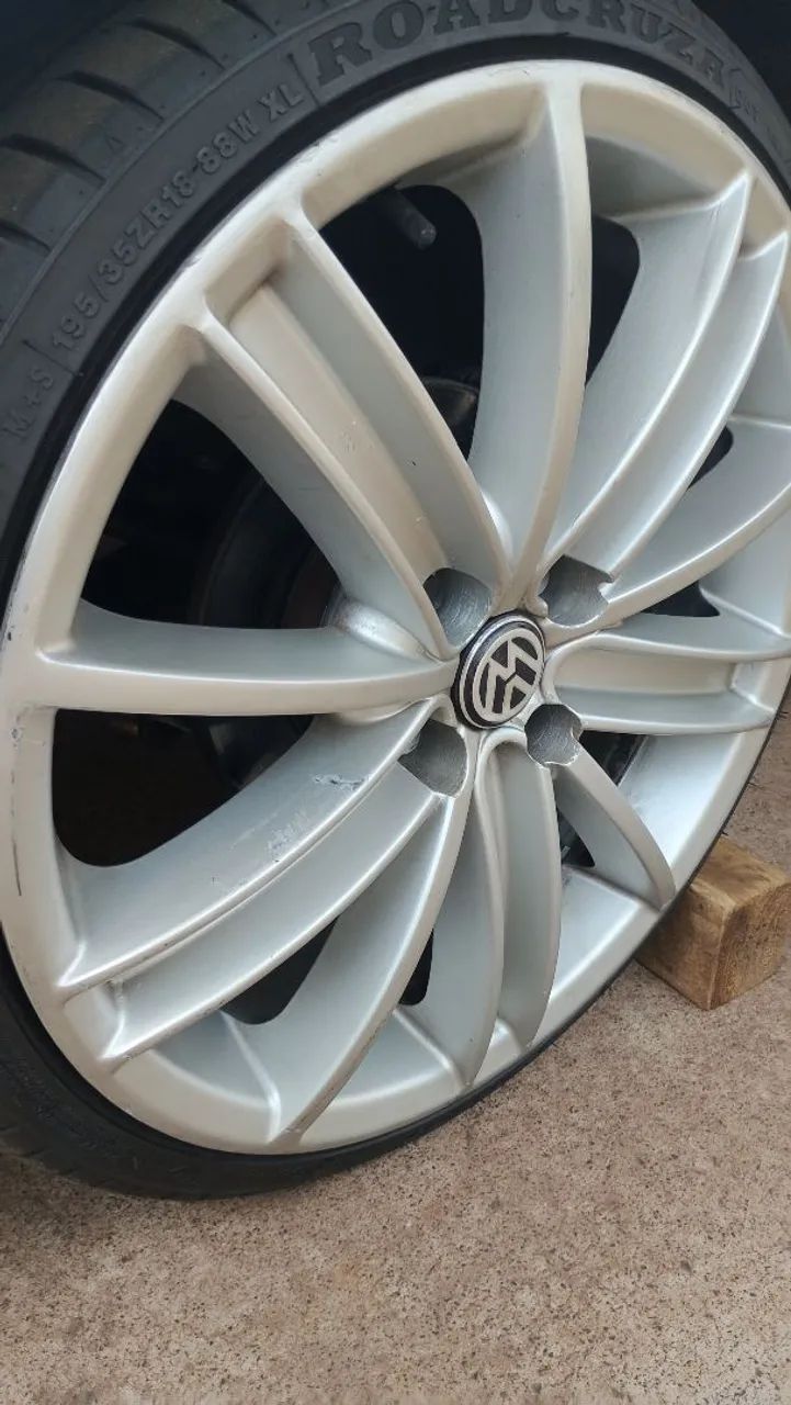 Troco rodas aro 18 " em rodas aro 15" Volkswagen 