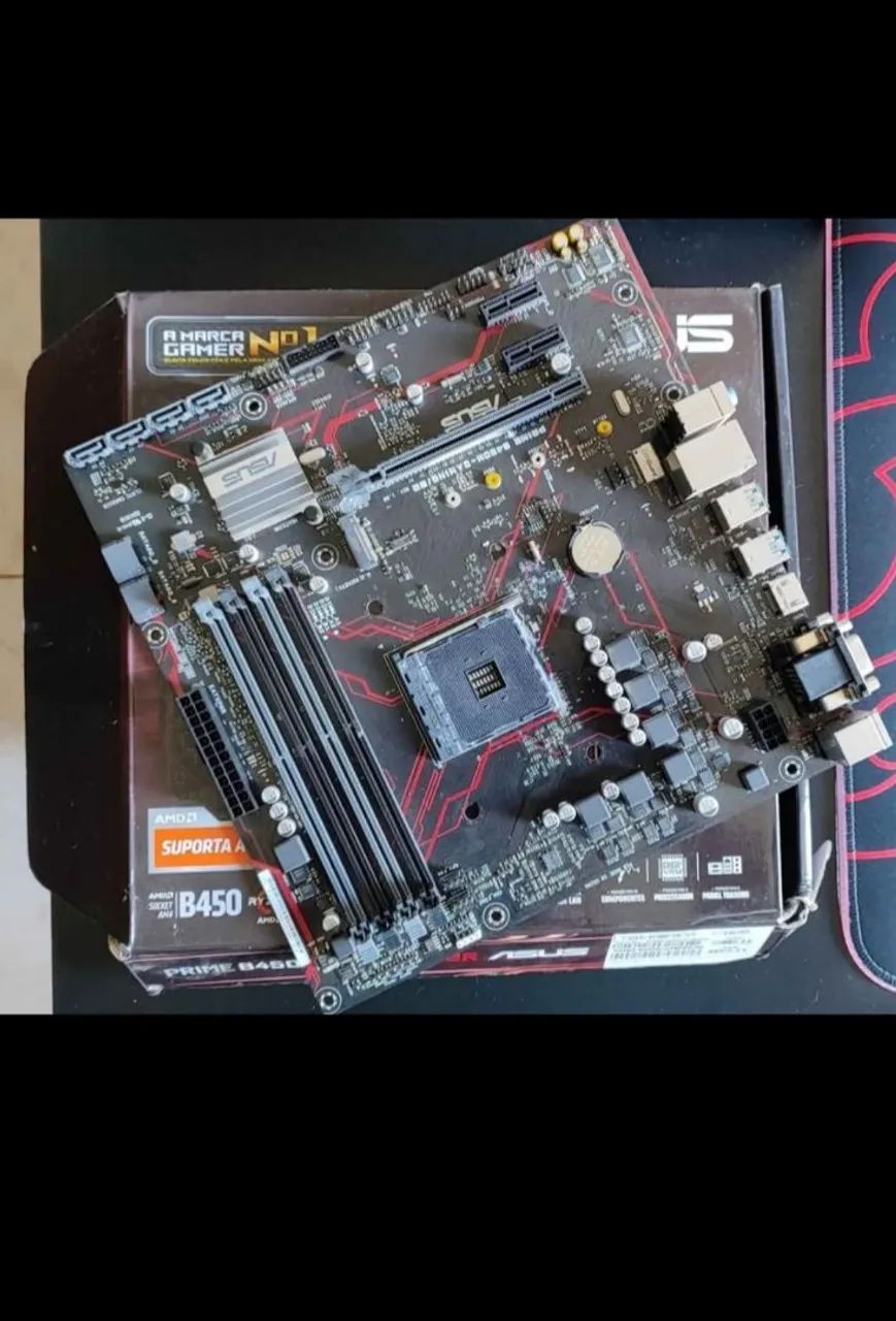 Placa-Mãe ASUS Prime B450-Plus