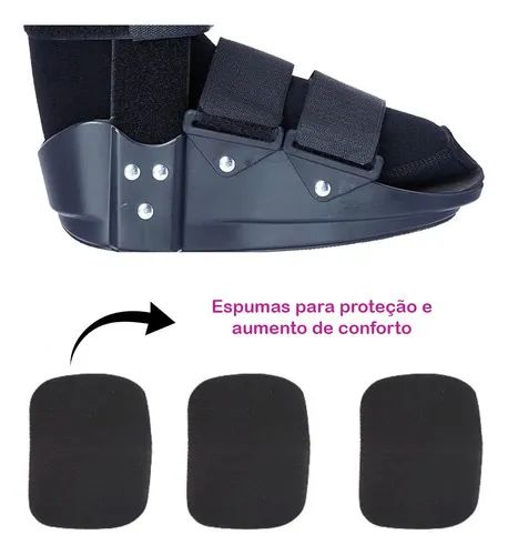 Bota Imobilizadora Ortopedica Curta - Foto 4