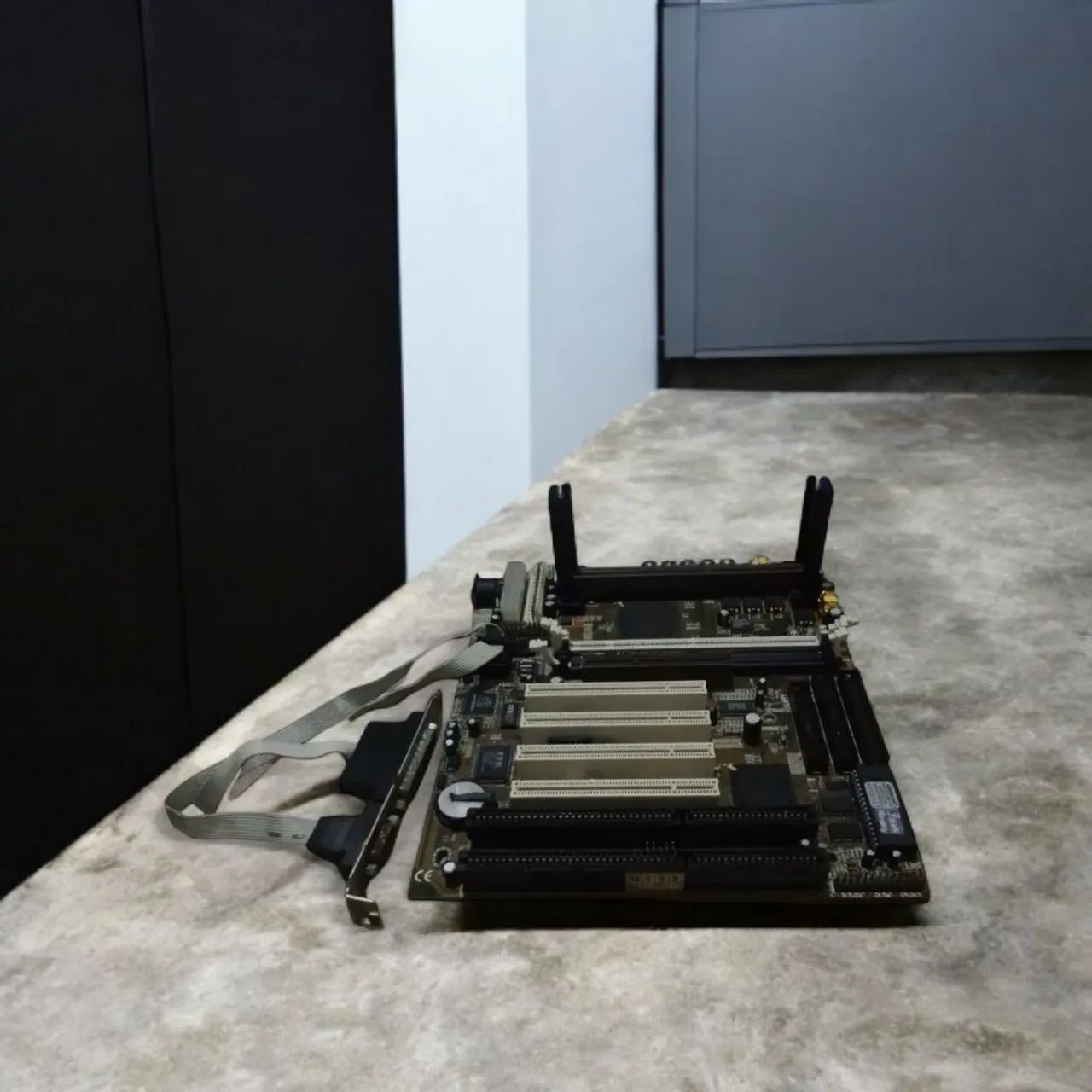 Placa mãe de Pc antiga Slot 1 e ISA Pentium 2 e Celeron - Foto 4