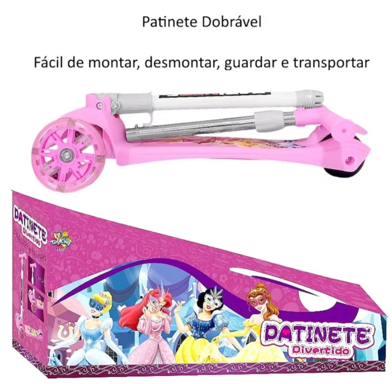 Patinete Infantil Princesas - Foto 4