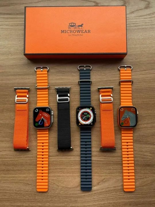 Relógio Inteligente Smartwatch Bazik Microwear Ultra Mini - Foto 4