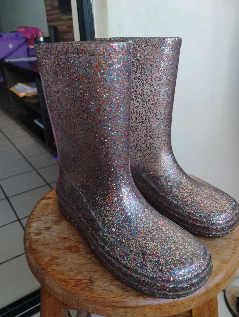 Bota ou galocha infantil