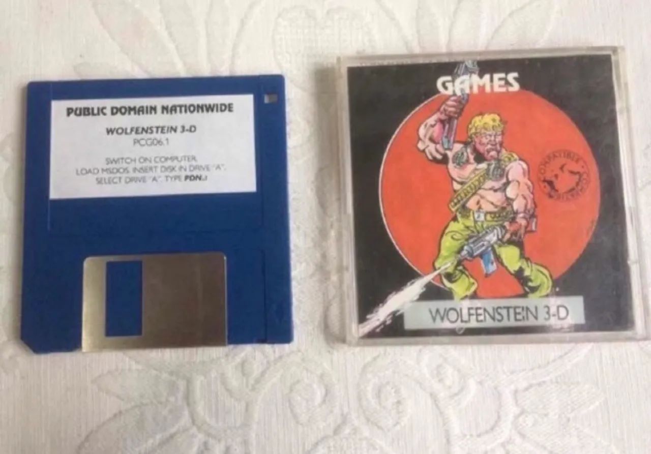 Wolfenstein 3-D para PC - Jogo Clássico