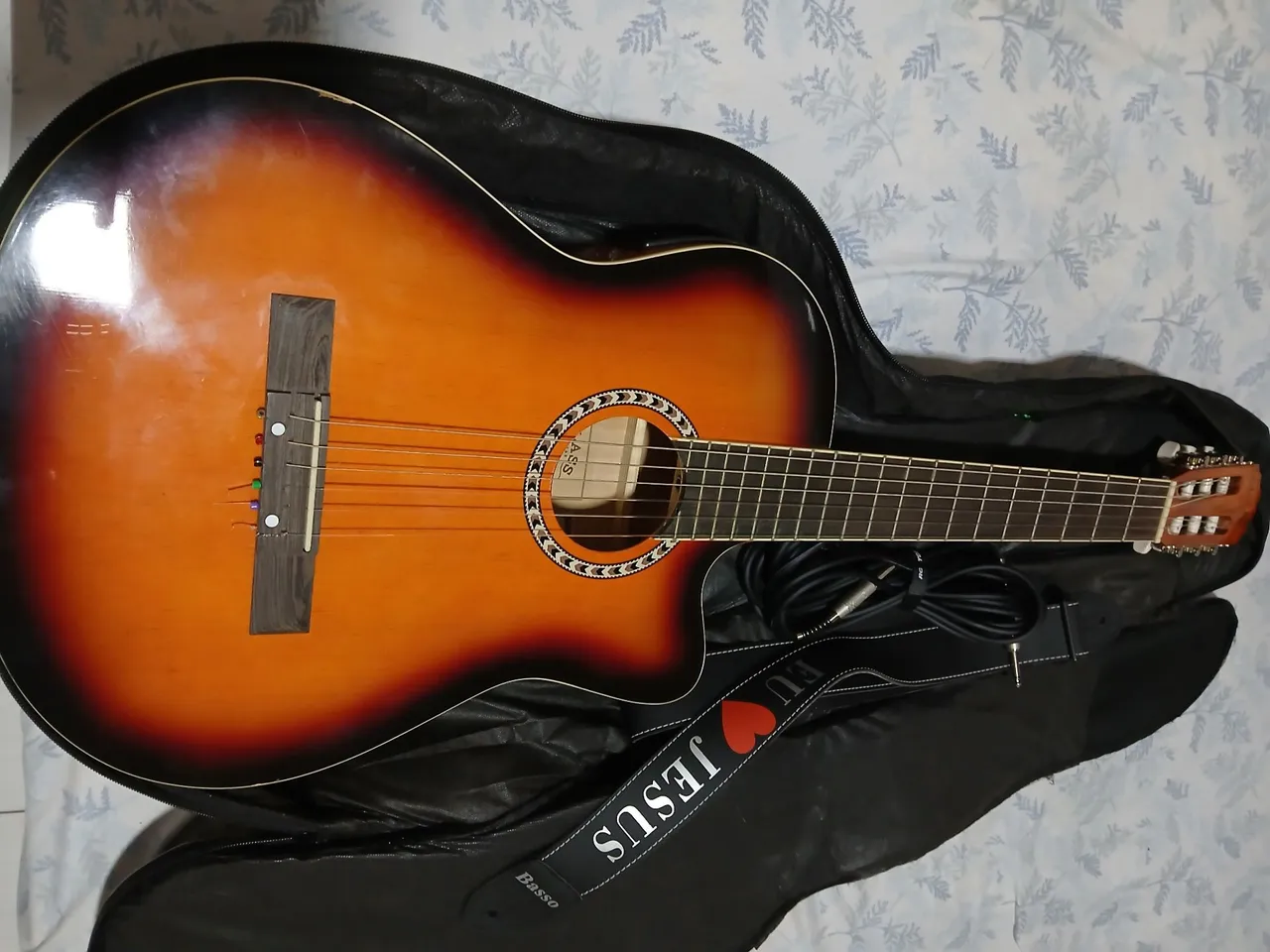 Violão Acústico elétrico class guitar