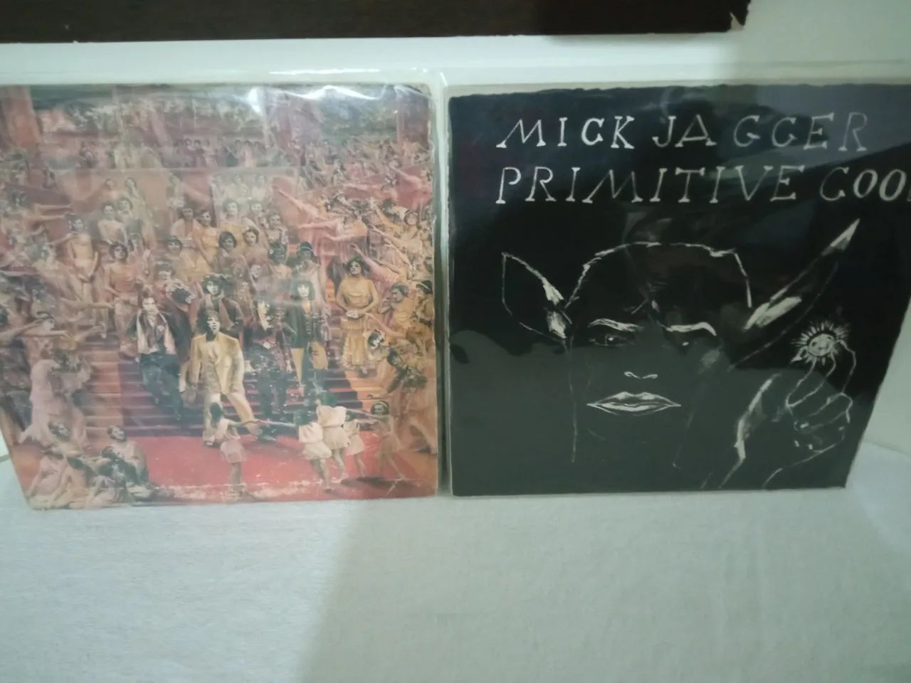 LPs Rolling Stones e Mick Jagger