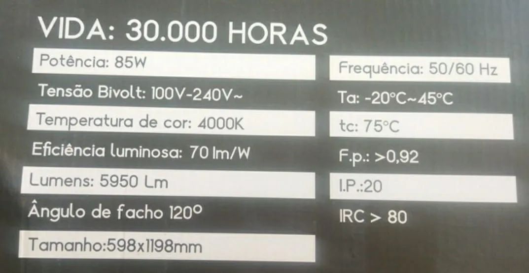 Painel Plafon LED - Foto 4