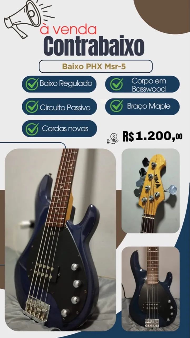 Contra Baixo 5c PHX Msr-5