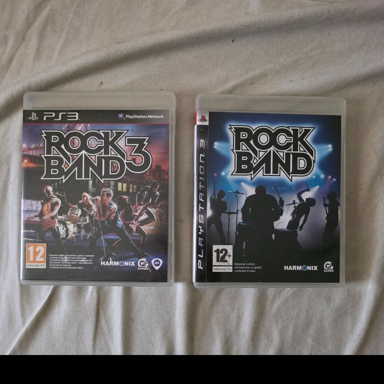 Rockband 1 e Rockband 3 completos para Playstation 3 PS3