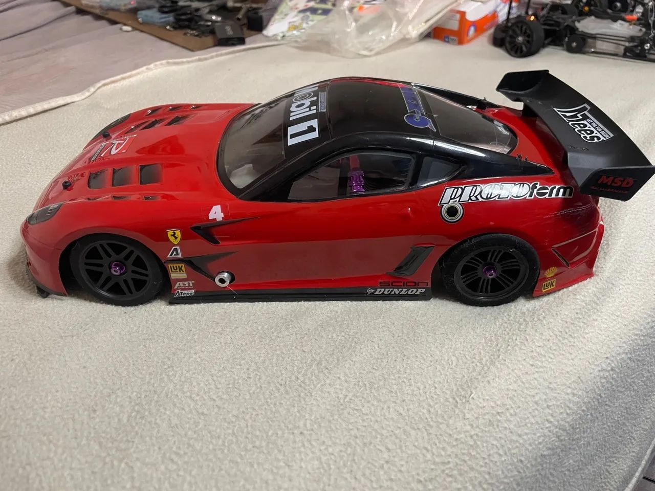 Automodelo Mugen Seiki MTX5 Ferrari 458 1/10 - Foto 2