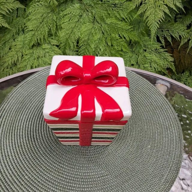 Pote de Cerâmica Esmaltada - Presente de Natal - Novo - Foto 5