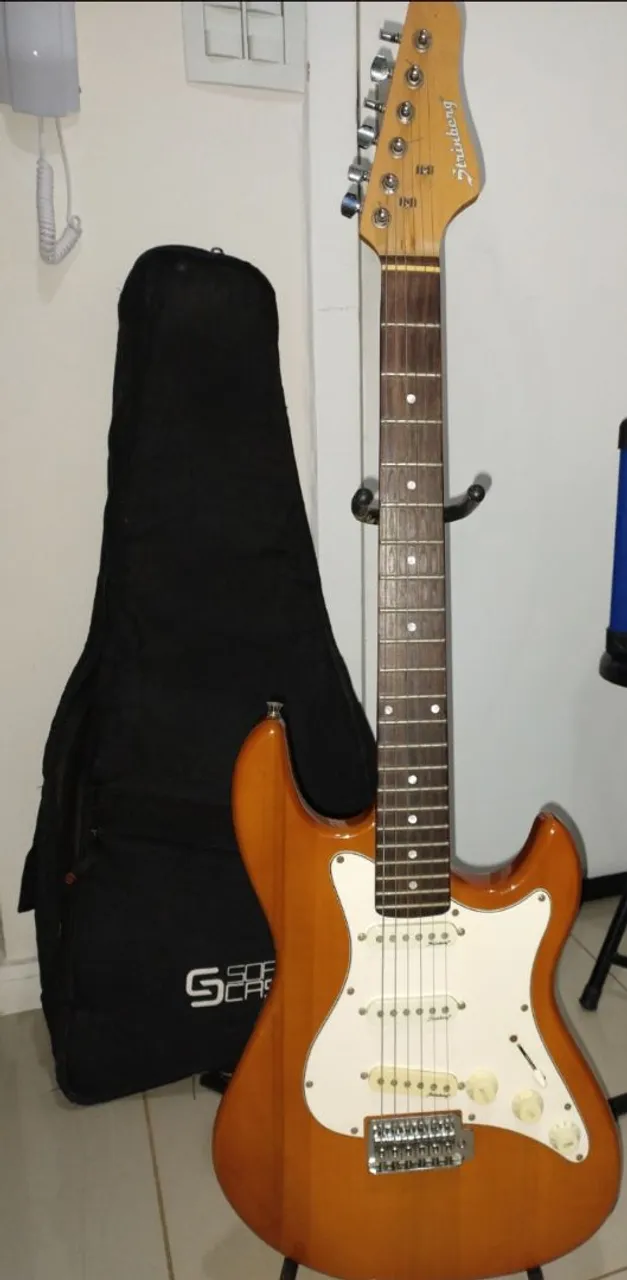 Guitarra Strinberg E216 Natural NOVINHA