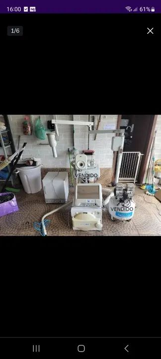 Equipamentos odontológicos (somente venda)