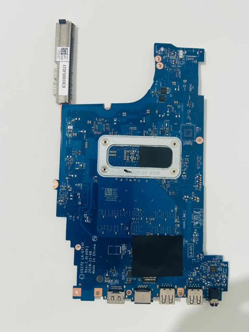 Placa mãe LA-G714P para dell inspiron 3481 3581 3781 3584 - com defeito - Foto 4