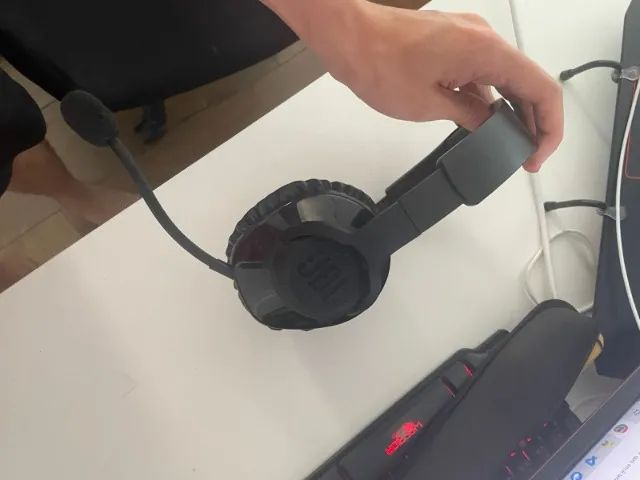 Headset Gamer JBL, Quantum 350 Wireless, Preto Com Microfone. - Foto 3