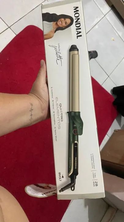 Modelador de Cacho Mondial Quatro Elementos Bivolt