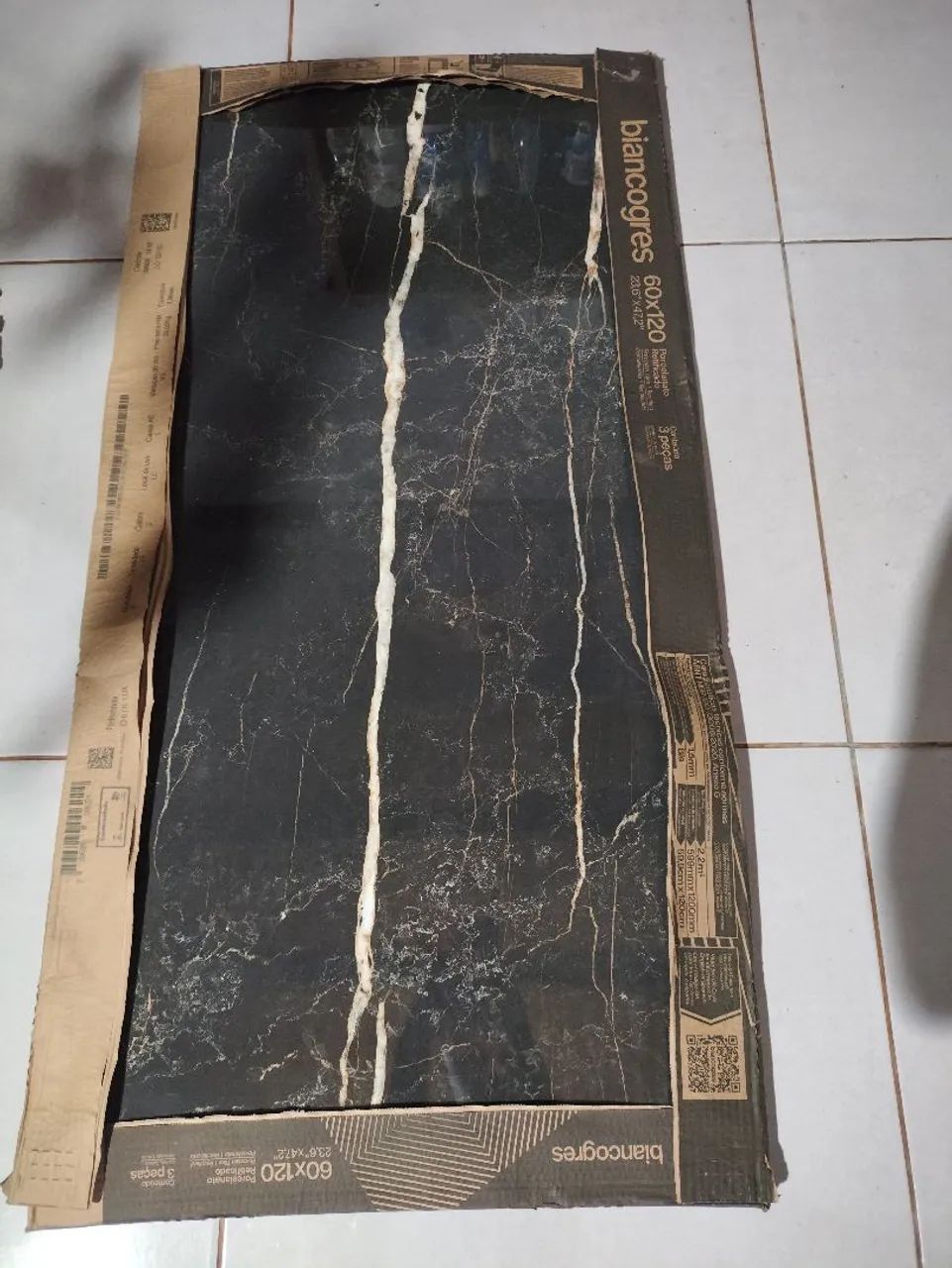 Porcelanato 60x120 Biancogres - Novo! - Foto 6