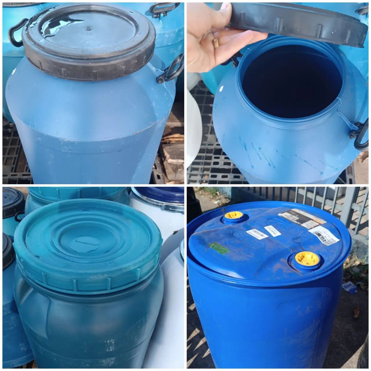 Tambores plástico e de ferro, vários tamanhos e modelos!! - Foto 3