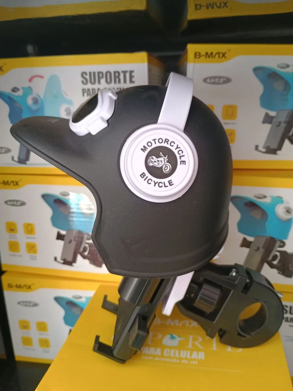 Suporte Celular Capacete moto