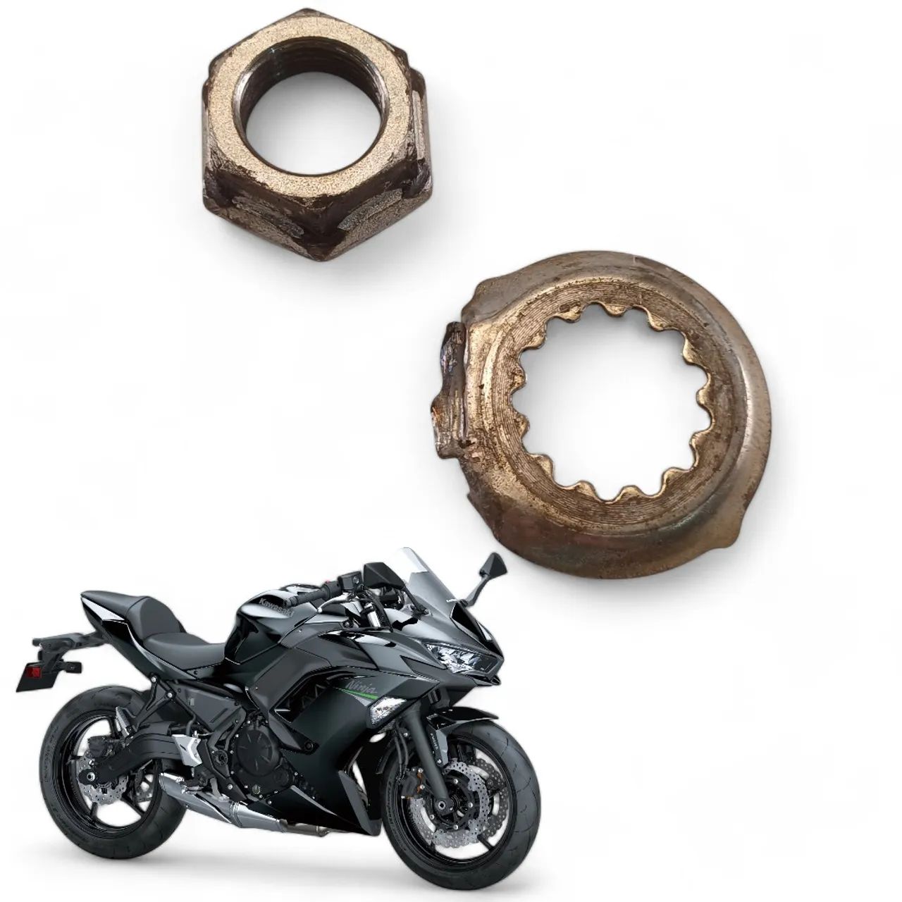 Porca Pinhão Kawasaki Ninja 650 2021