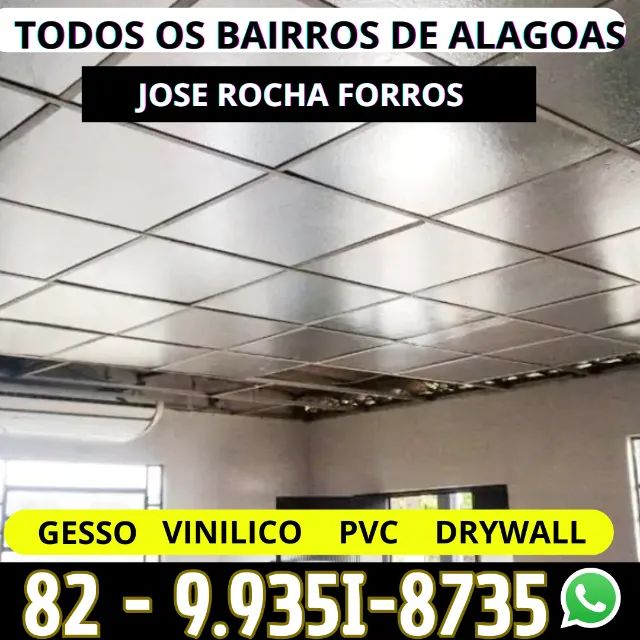 Forro de Gesso e Drywall - Instalação em Maceió - Foto 4