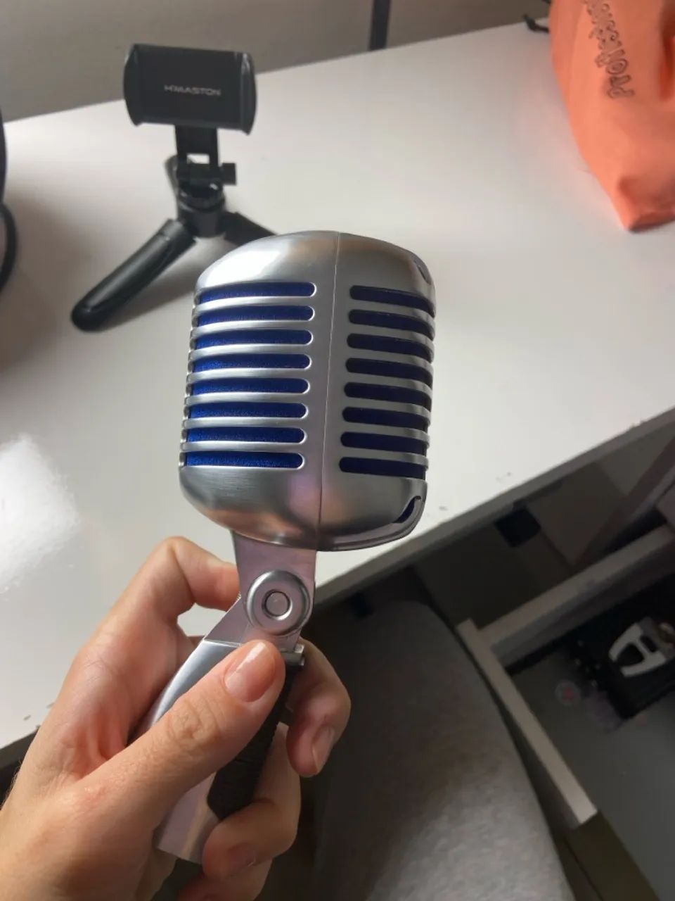 Microfone shuresh super vintage 