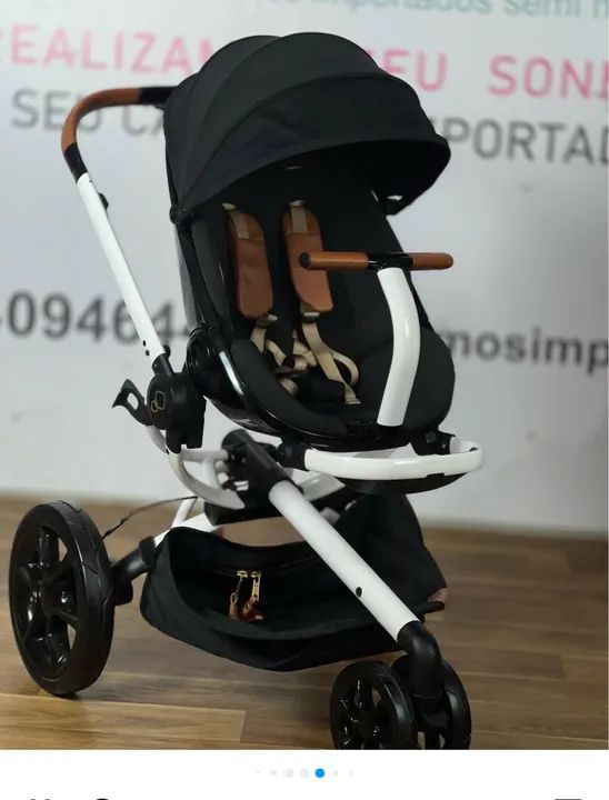 Carrinho de Bebê - Estiloso e Prático - Foto 2
