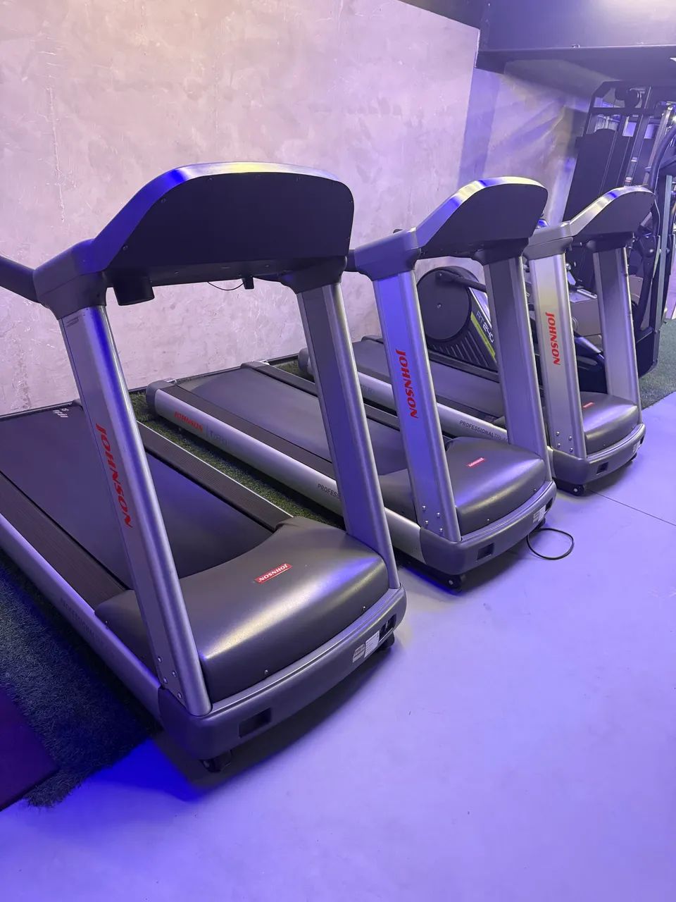 Esteiras profissionais marca jogson com inclinação ,estão montadas no local . - Foto 5