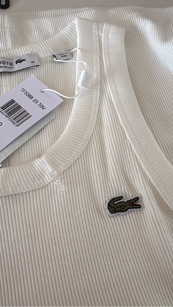 Regata Branca Lacoste  - Foto 2